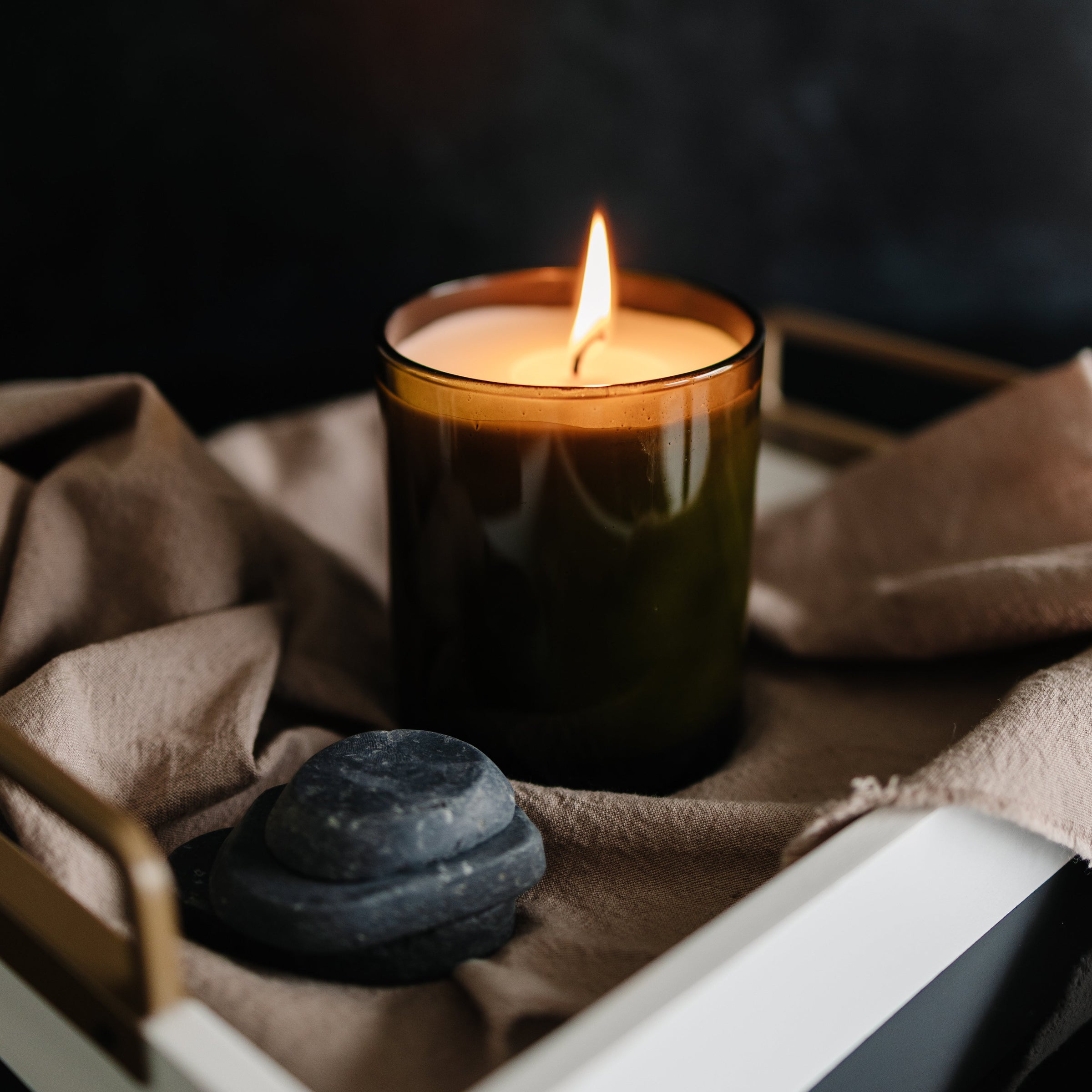 Mint Villosa Classic Candle - Bean Candle Co
