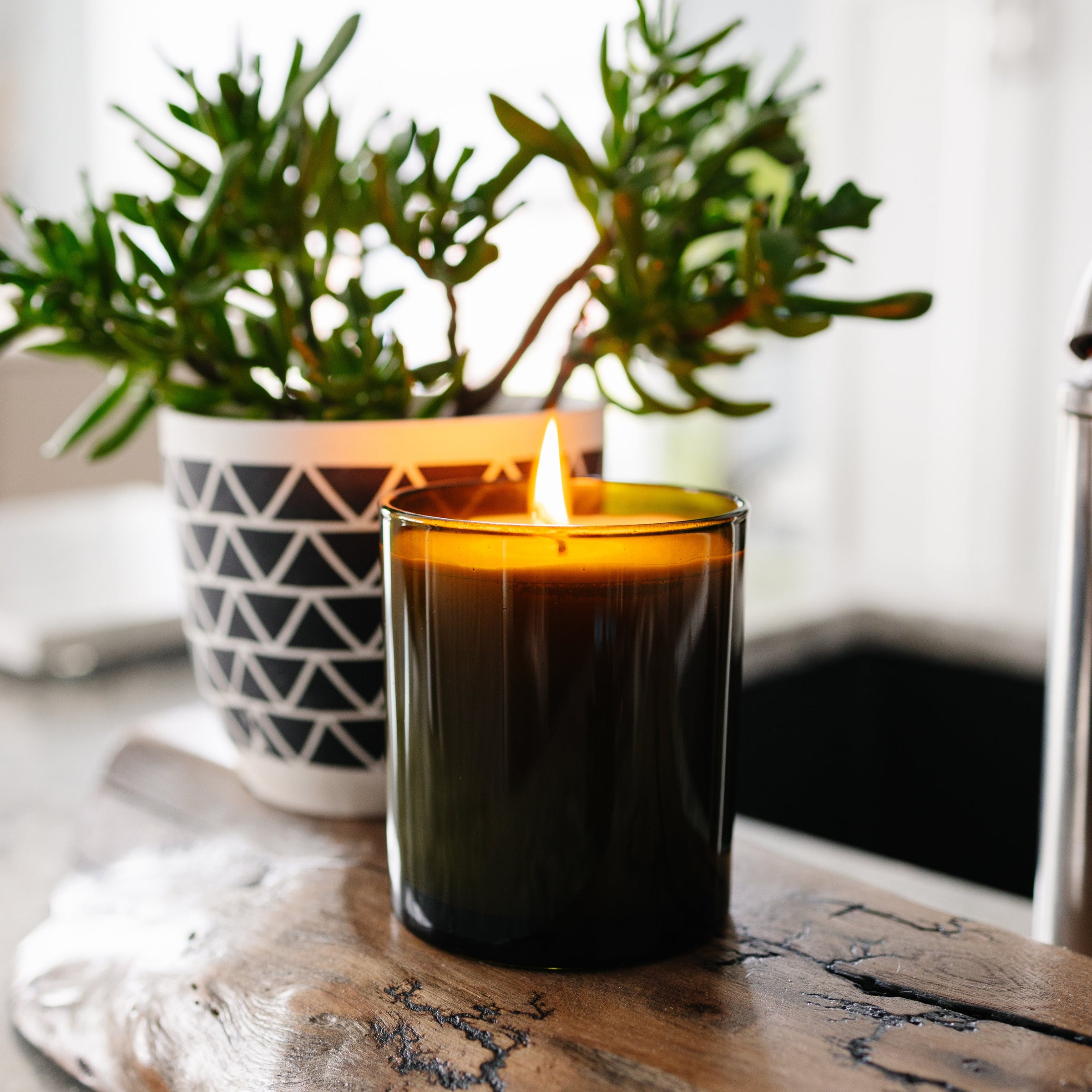 Mint Villosa Classic Candle - Bean Candle Co