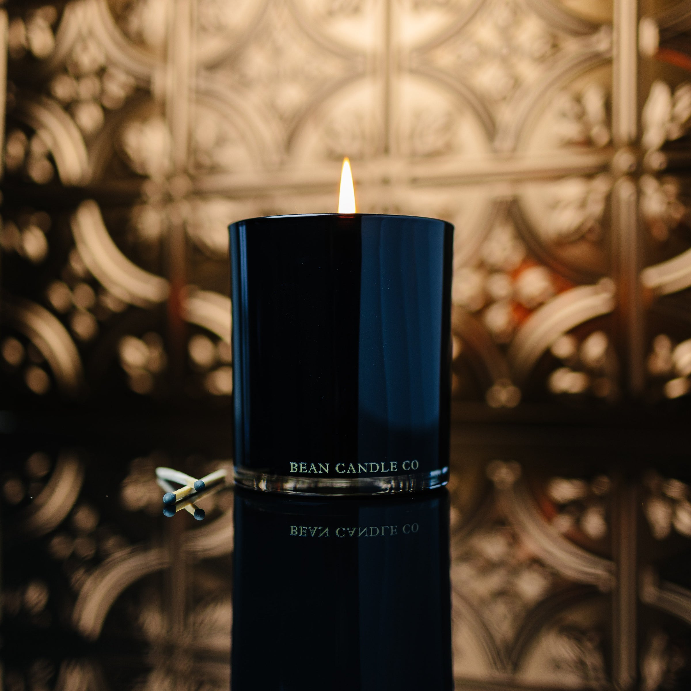 Tobacco Rose Classic Candle - Bean Candle Co