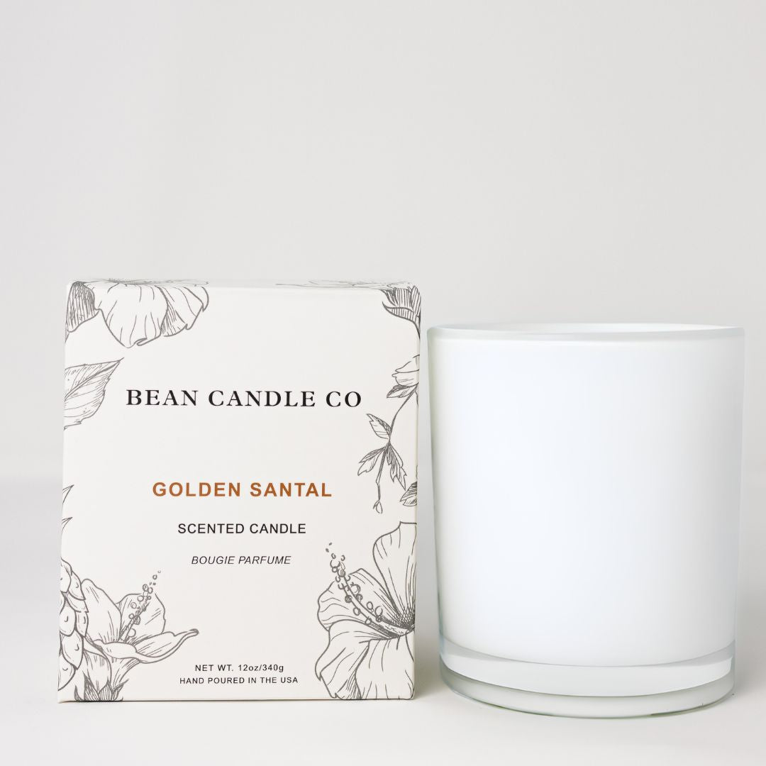 Golden Santal Classic Candle - Bean Candle Co
