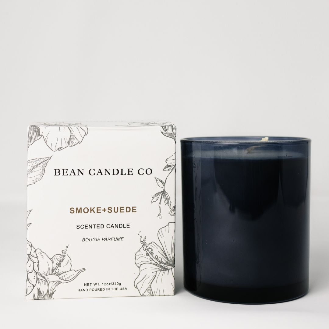 Smoke Suede Classic Candle - Bean Candle Co