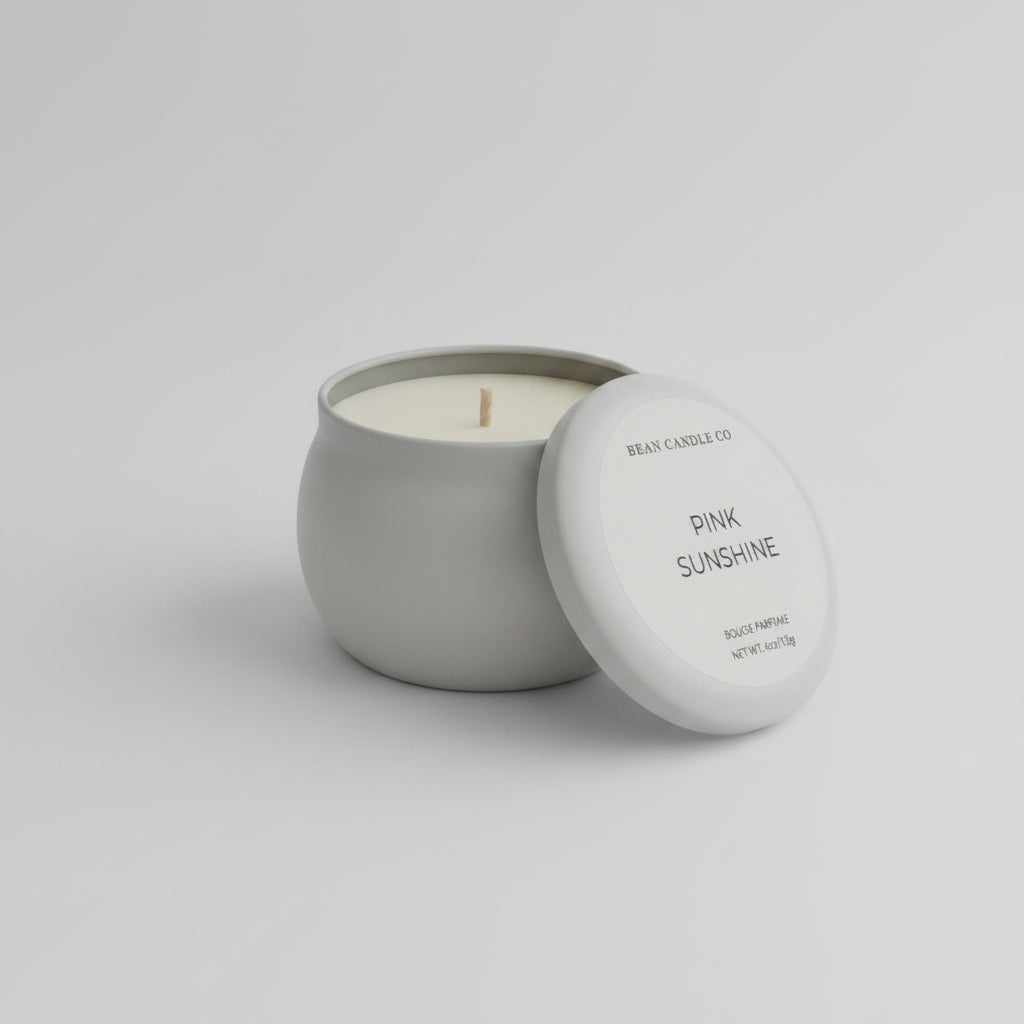 Pink Sunshine Travel Candle