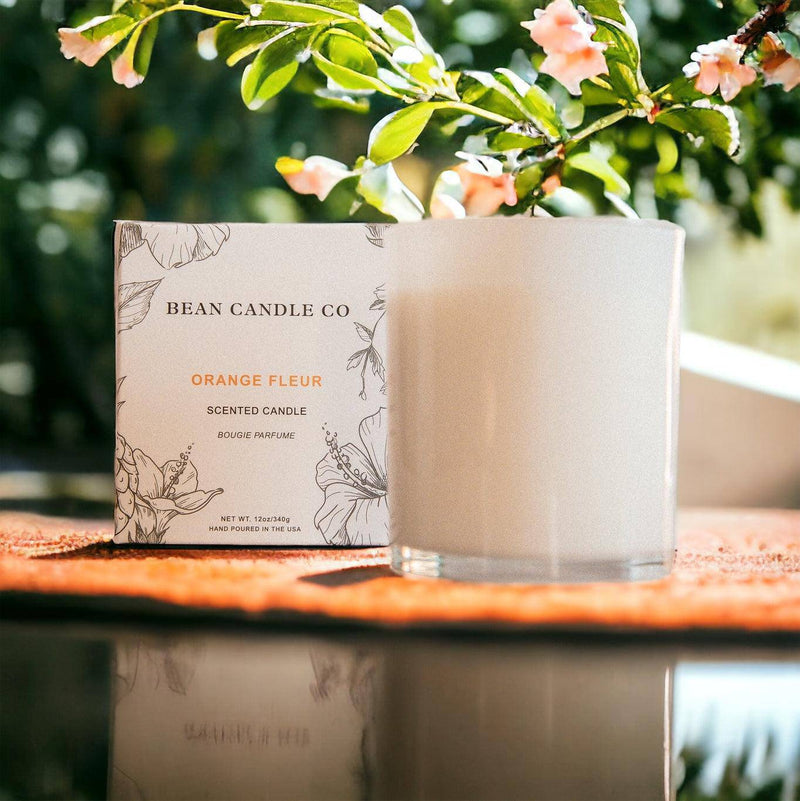 Orange Fleur Classic Candle