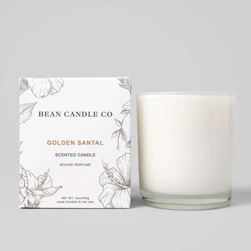 Golden Santal Classic Candle - Bean Candle Co