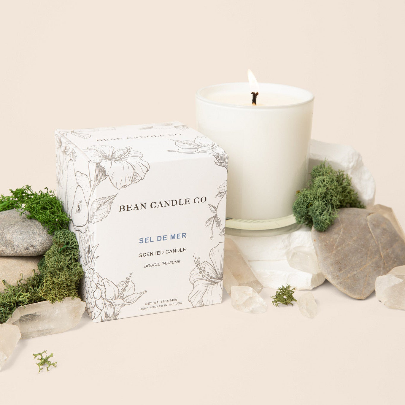 Sel de Mer Classic Candle - Bean Candle Co